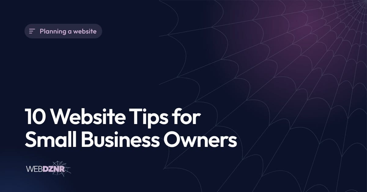 10 Website Tips for Small Business Owners